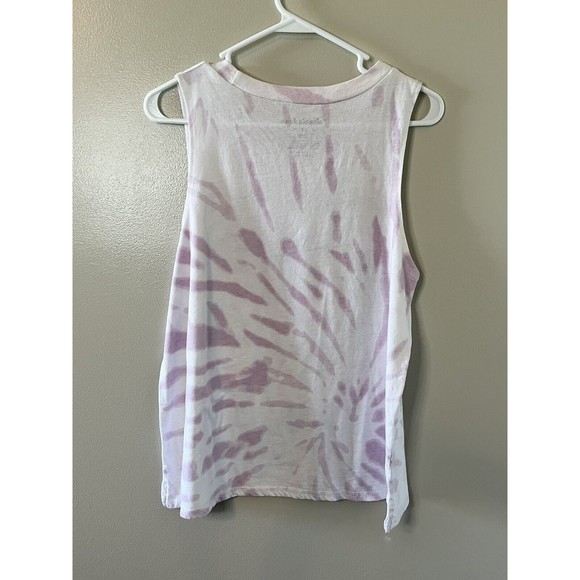 Nickelodeon Rugrats Tie Dye Muscle Tee Tank Top Women's Juniors Size L - Picture 5 of 5